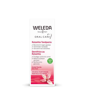 Weleda natuurcosmetica - Ratanhia Tandpasta