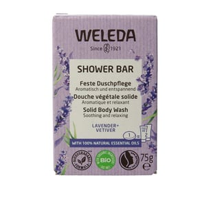 Weleda natuurcosmetica - Shower Bar Lavender + Vetiver