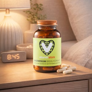 Vitaminstore Magnesium Bisglycinaat Vitaminstore Magnesium Bisglycinaat afbeelding
