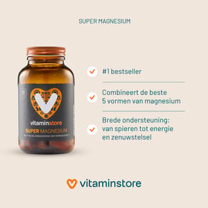 Vitaminstore Super Magnesium Vitaminstore Super Magnesium afbeelding