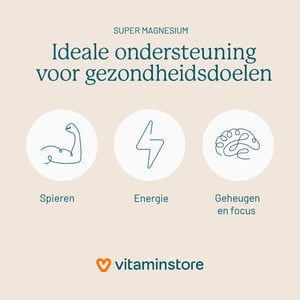 Vitaminstore Super Magnesium Vitaminstore Super Magnesium afbeelding