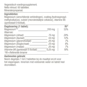 Vitaminstore Super Magnesium Vitaminstore Super Magnesium afbeelding