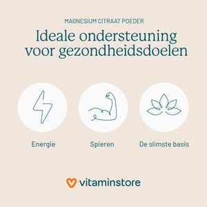 Vitaminstore Magnesiumcitrat-Pulver Vitaminstore Magnesiumcitrat-Pulver Abbildung