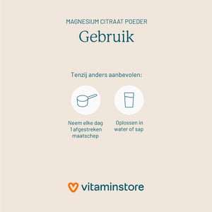 Vitaminstore Magnesiumcitrat-Pulver Vitaminstore Magnesiumcitrat-Pulver Abbildung