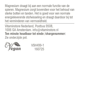 Vitaminstore Magnesiumcitrat-Pulver Vitaminstore Magnesiumcitrat-Pulver Abbildung
