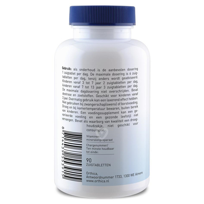 Orthica Zink zuigtabletten Orthica Zink zuigtabletten afbeelding