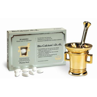 Pharma Nord Bio Calcium + D3 + K1 + K2 Pharma Nord Bio Calcium + D3 + K1 + K2 afbeelding