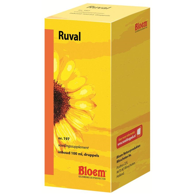 Bloem Natuurproducten Ruval druppels Bloem Natuurproducten Ruval druppels afbeelding