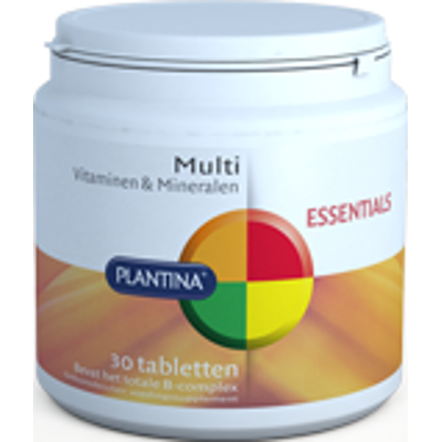 Plantina Plantina Multi Vitaminen & Mineralen Plantina Plantina Multi Vitaminen & Mineralen afbeelding