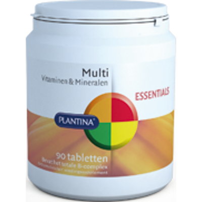 Plantina Plantina Multi Vitaminen & Mineralen Plantina Plantina Multi Vitaminen & Mineralen afbeelding