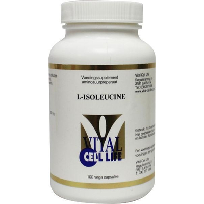 Vital Cell Life Isoleucine 300 mg Vital Cell Life Isoleucine 300 mg afbeelding