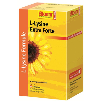 Bloem Natuurproducten L-Lysine Extra Forte Formula Bloem Natuurproducten L-Lysine Extra Forte Formula image