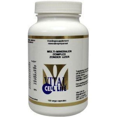 Vital Cell Life Multi mineralen complex zonder ijzer afbeelding