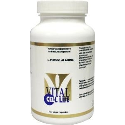 Vital Cell Life Phenylalanine 500 mg Vital Cell Life Phenylalanine 500 mg image