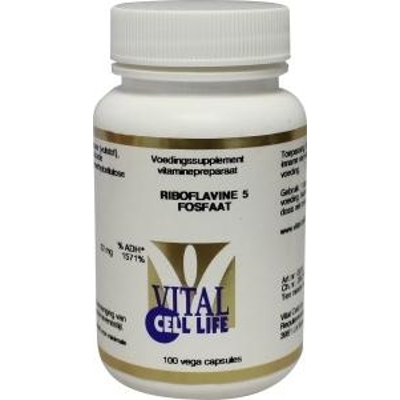 Vital Cell Life Riboflavin 5 phosphate/vitamin B2 22 mg Vital Cell Life Riboflavin 5 phosphate/vitamin B2 22 mg image