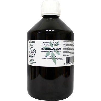 Natura Sanat Sambucus nigra / vlierbloesem tinctuur bio Natura Sanat Sambucus nigra / vlierbloesem tinctuur bio afbeelding