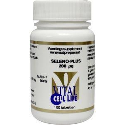 Vital Cell Life Seleno plus seleniummethionine 200 mcg Vital Cell Life Seleno plus seleniummethionine 200 mcg image