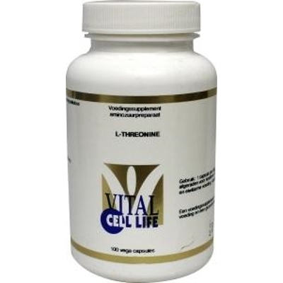 Vital Cell Life Threonin 500 mg Vital Cell Life Threonin 500 mg Abbildung