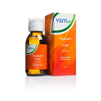 VSM Pure Lijfkracht Tussistin siroop suikervrij VSM Pure Lijfkracht Tussistin siroop suikervrij afbeelding