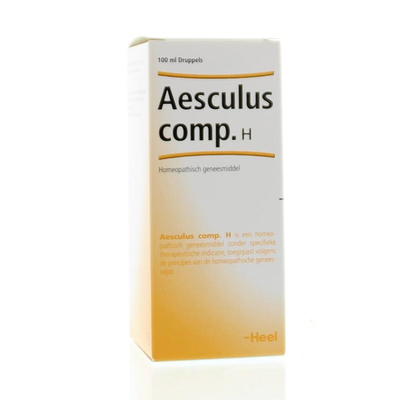 Heel Aesculus compositum H Heel Aesculus compositum H afbeelding