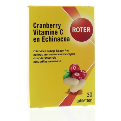 Roter Cranberry vitamine C & echinacea Roter Cranberry vitamine C & echinacea afbeelding
