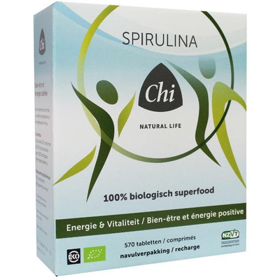 Chi Spirulina Tabletten Chi Spirulina Tabletten afbeelding