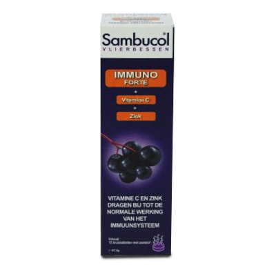 Sambucol Sambucol Immuno Forte Effervescent Tablets Sambucol Sambucol Immuno Forte Effervescent Tablets image