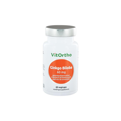 Vitortho Ginkgo-biloba-Extrakt 60 mg Vitortho Ginkgo-biloba-Extrakt 60 mg Abbildung