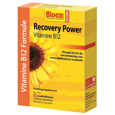 Bloem Natuurproducten Recovery Power vitamine B12 Bloem Natuurproducten Recovery Power vitamine B12 afbeelding