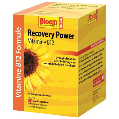 Bloem Natuurproducten Recovery Power vitamine B12 Bloem Natuurproducten Recovery Power vitamine B12 afbeelding