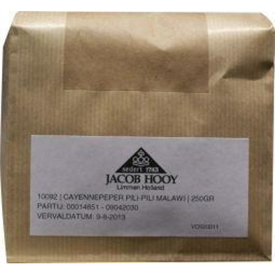 Jacob Hooy Cayennepeper pili pili afbeelding