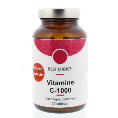 Best Choice Vitamine C 1000 mg & bioflavonoiden Best Choice Vitamine C 1000 mg & bioflavonoiden afbeelding