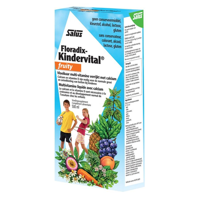 Salus Floradix Kindervital Fruity Salus Floradix Kindervital Fruity afbeelding