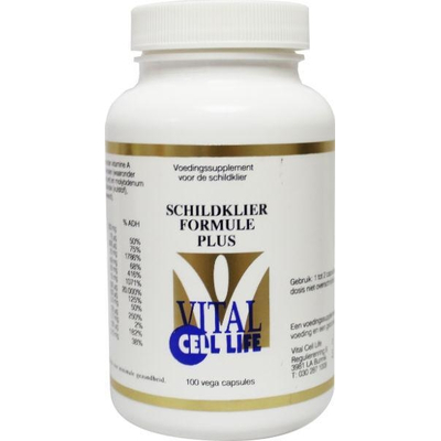 Vital Cell Life Schildklier formule plus Vital Cell Life Schildklier formule plus afbeelding