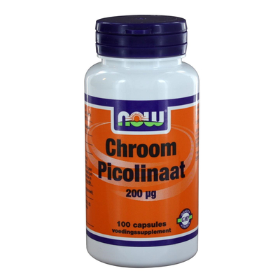 NOW Chromium picolinate 200mcg NOW Chromium picolinate 200mcg image