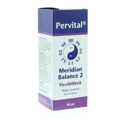 Pervital Meridian balance 2 flexibiliteit Pervital Meridian balance 2 flexibiliteit afbeelding