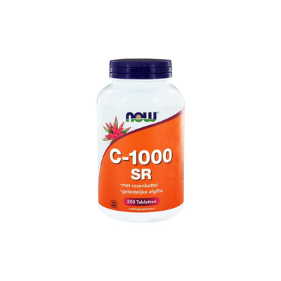 NOW C-1000 Sustained Release met rozenbottel afbeelding