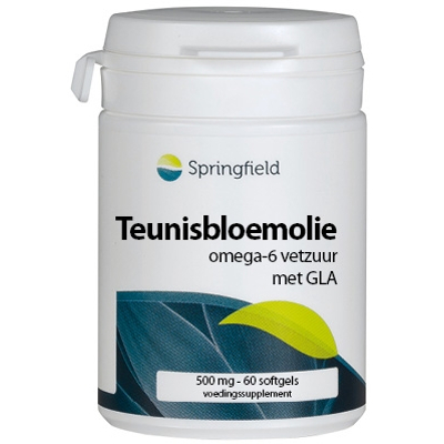 Springfield Nachtkerzenöl (GLA 50 mg) Springfield Nachtkerzenöl (GLA 50 mg) Abbildung