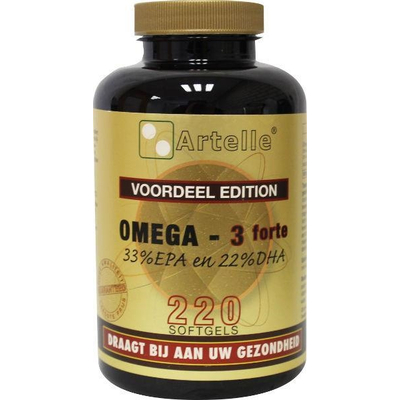 Artelle Omega 3 forte 1000 mg Artelle Omega 3 forte 1000 mg afbeelding