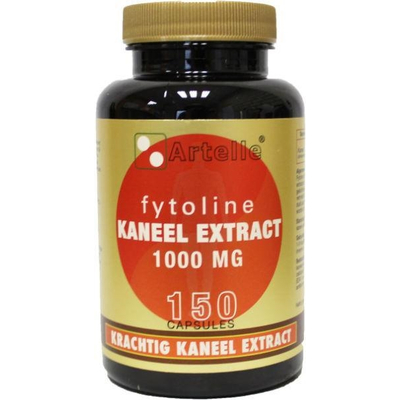 Artelle Fytoline kaneelextract 1000 mg Artelle Fytoline kaneelextract 1000 mg afbeelding