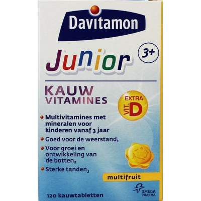 Davitamon Junior 3+ Multifruit Davitamon Junior 3+ Multifruit Abbildung