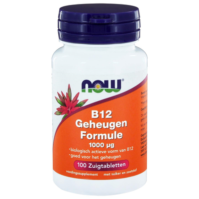 NOW B12 Gedächtnis-Formel 1000 mcg (Brain B-12) NOW B12 Gedächtnis-Formel 1000 mcg (Brain B-12) Abbildung