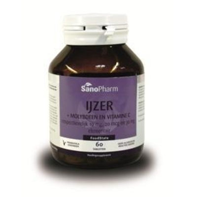 SanoPharm Eisen plus Molybdän und Vitamin C SanoPharm Eisen plus Molybdän und Vitamin C Abbildung