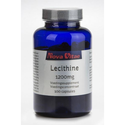 Nova Vitae Lecithine 1200 mg Nova Vitae Lecithine 1200 mg afbeelding