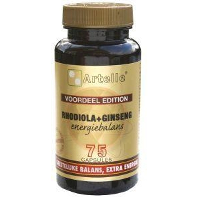 Artelle Rhodiola ginseng energiebalans afbeelding