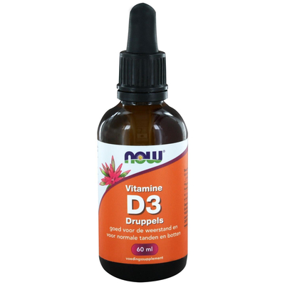 NOW Vitamin D3 Tropfen 400 I.E. NOW Vitamin D3 Tropfen 400 I.E. Abbildung