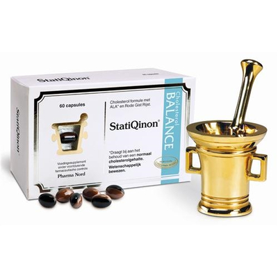 Pharma Nord StatiQinon Cholesterol Balance (mit rotem Reis) Pharma Nord StatiQinon Cholesterol Balance (mit rotem Reis) Abbildung