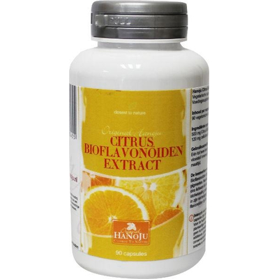 Hanoju Citrus bioflavonoiden 500 mg Hanoju Citrus bioflavonoiden 500 mg afbeelding
