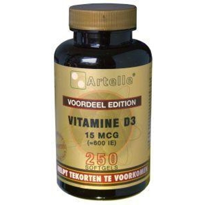 Artelle Vitamin D3 15 mcg Artelle Vitamin D3 15 mcg Abbildung