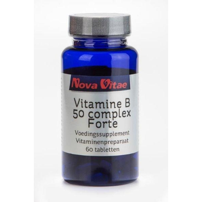 Nova Vitae Vitamine B50 complex Nova Vitae Vitamine B50 complex afbeelding